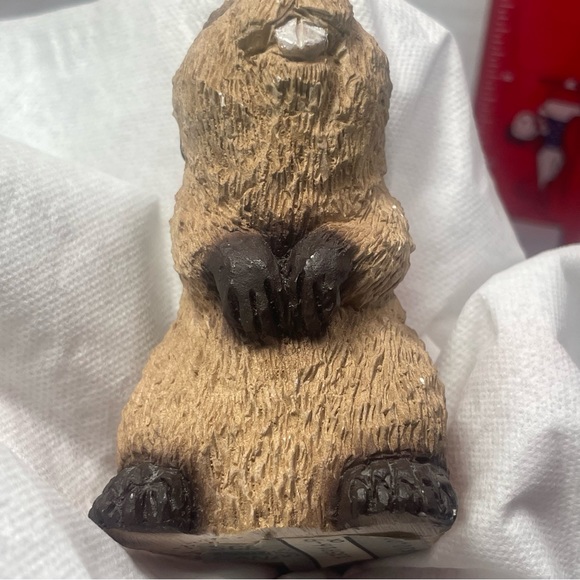 Vintage United Design Beaver sculpture figurine - Picture 7 of 11